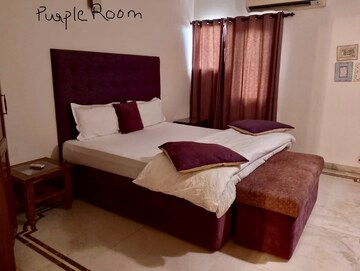 Bedroom in 4 BHK Apartment at Geetanjali Enclave – for Rent
