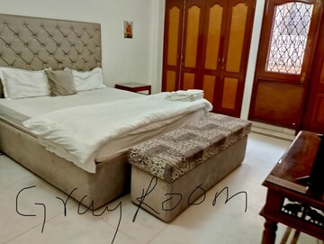Bedroom in 4 BHK Apartment at Geetanjali Enclave – for Rent