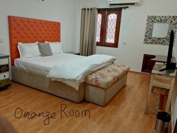 Bedroom in 4 BHK Apartment at Geetanjali Enclave – for Rent