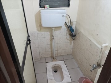 Bathroom in 2 BHK Apartment at Brahmand CHS, Brahmand – for Rent