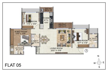 Master Plan in 3 BHK Apartment at Kharghar Sector 37 – for Sale
