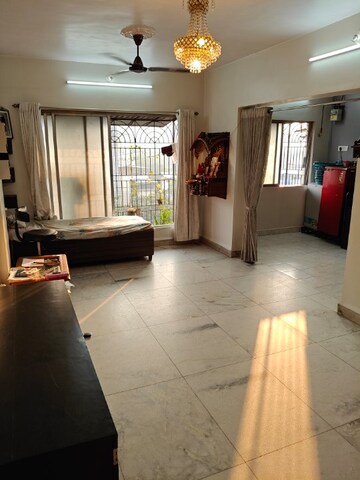 Living Room in 2 BHK Apartment at Prabhavati Tower Chandanwadi, Khopat – for Sale