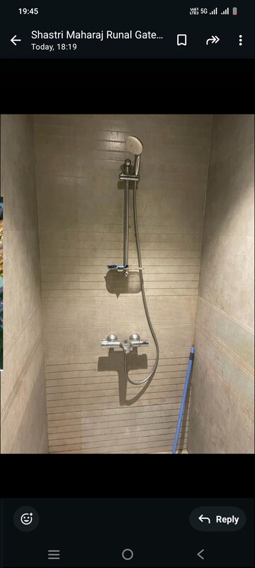 Bathroom in 2 BHK Apartment at Runal Gateway, Ravet – for Rent