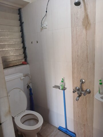 Bathroom in 1 BHK Apartment at Sagar Residency Thane, Kasarvadavali – for Rent