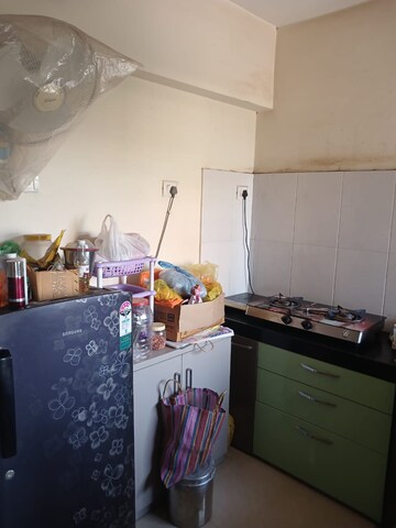 Kitchen in 1 BHK Apartment at Sagar Residency Thane, Kasarvadavali – for Rent