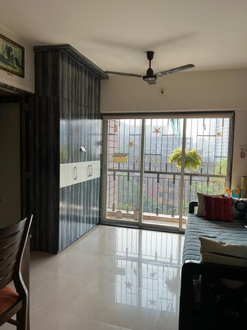 Living Room in 1 BHK Apartment at Vihang Valley Phase 2, Kasarvadavali – for Rent