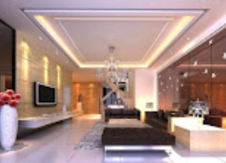 Living Room, ramprastha-city-the-edge-towers 3 Bedroom 1770 Sq.Ft. Apartment In Sector 37d Gurgaon 8065622