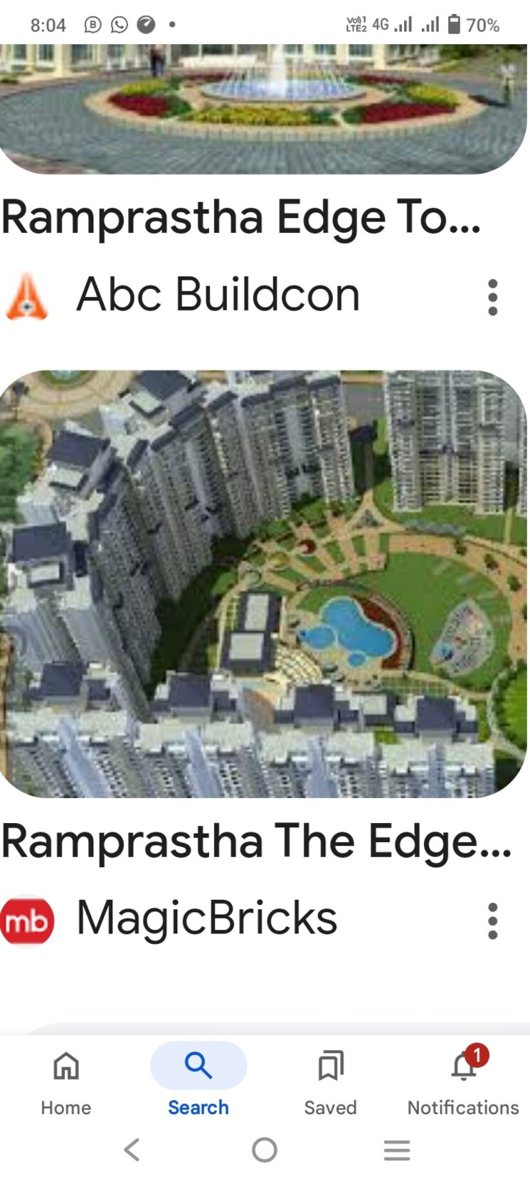 Master Plan, ramprastha-city-the-edge-towers 3 Bedroom 1770 Sq.Ft. Apartment In Sector 37d Gurgaon 8065622