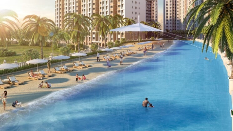 Swimming Pool, arihant-aaradhya 1 Bedroom 375 Sq.Ft. Apartment In Kalyan West Thane 8065624