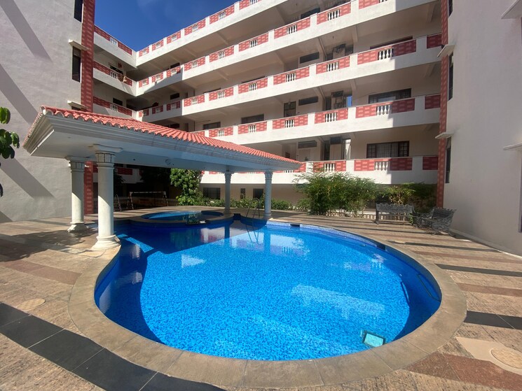 Swimming Pool, sri-krishna-krishe-meadows 3 Bedroom 2750 Sq.Ft. Apartment In Sri Nagar Colony Hyderabad 8065648