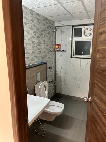 Bathroom in 2 BHK Apartment at Pegasus Megapolis Serenity, Hinjewadi – for Rent