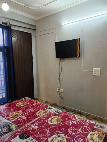 Bedroom in 1 BHK Builder Floor at Freedom Fighters Enclave – for Rent