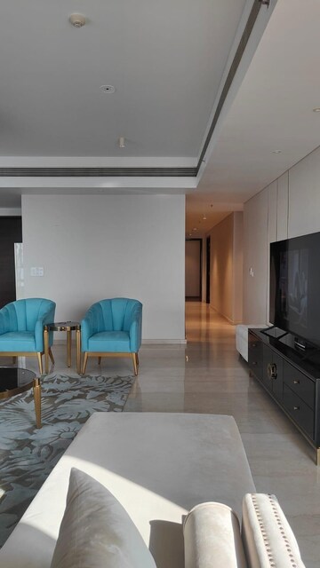 Living Room in 4 BHK Apartment at Bombay Realty One ICC, Dadar East – for Rent