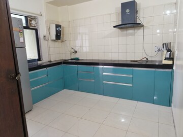 Kitchen in 3 BHK Apartment at Kailash Manas Apartments, Mohammadwadi – for Rent