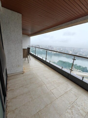 Balcony in 4 BHK Apartment at K Raheja Artesia, Worli – for Rent