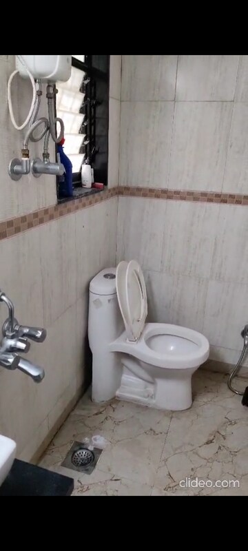 Bathroom in 2 BHK Apartment at Colleagues Co Operative Housing Society, Worli – for Rent