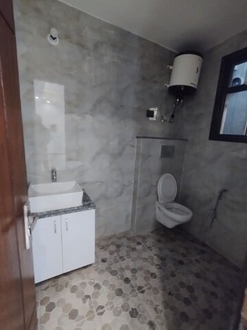 Bathroom in 2 BHK Builder Floor at Saket – for Rent