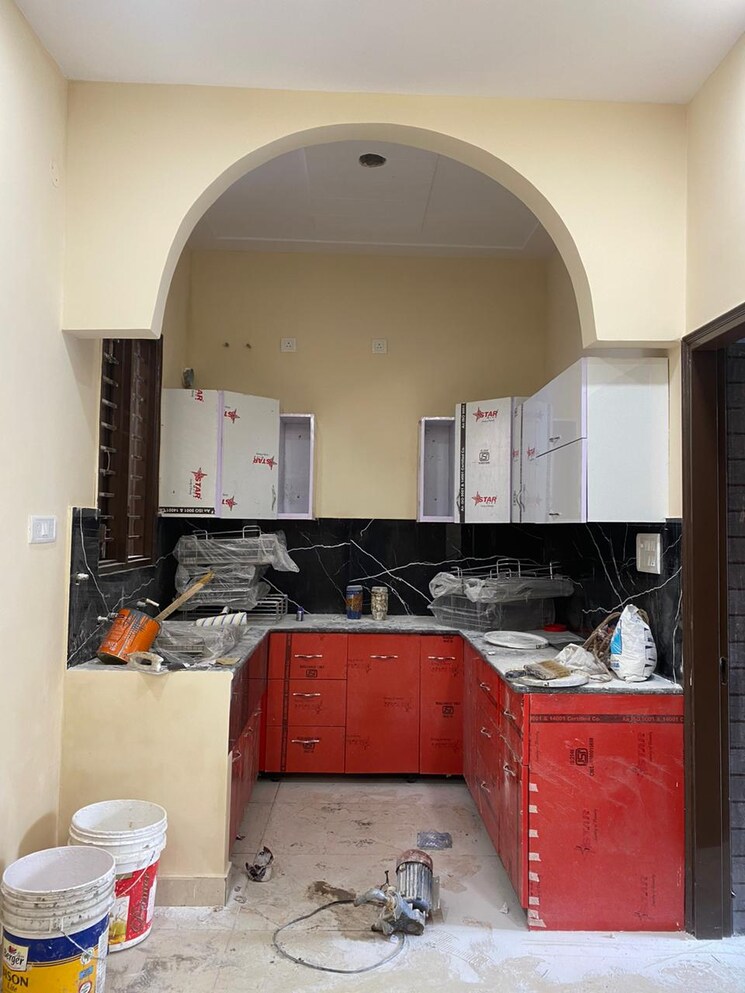 Kitchen, ambala highway 2 Bedroom 900 Sq.Ft. Independent House In Ambala Highway Zirakpur 8065868