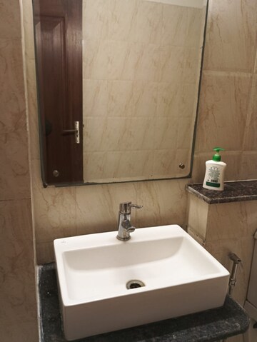 Bathroom in 2 BHK Apartment at Sushma Crescent, Dhakoli Village – for Rent