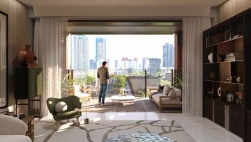 Living Room in 5 BHK Apartment at Birla Niyaara, Worli – for Sale