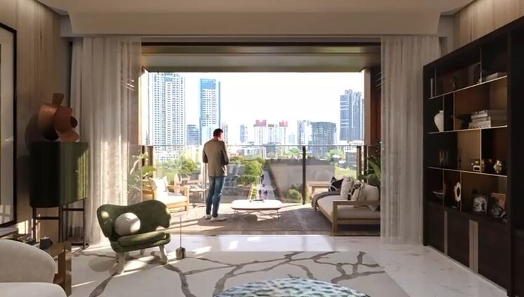 Living Room, birla-niyaara 5 Bedroom 3971 Sq.Ft. Apartment In Worli Mumbai 8065899