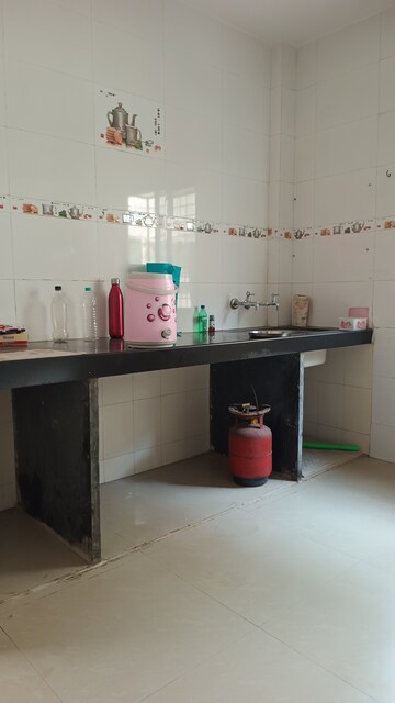 Kitchen in 1 BHK Builder Floor at Manmohan Park, Bibwewadi – for Rent