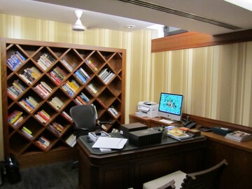 Living Room in 3.5 BHK Builder Floor at Anand Lok – for Rent