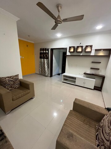 Living Room in 2 BHK Apartment at Borate Jijai Nagari, Kothrud – for Rent