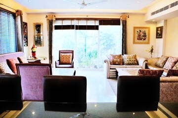 Living Room in 4 BHK Builder Floor at Gulmohar Park – for Rent