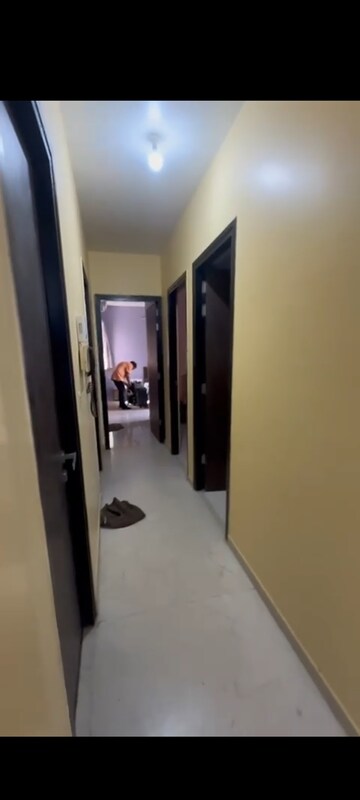 Building Lobby in 3 BHK Apartment at Lodha Splendora Platino, Ghodbunder Road – for Rent