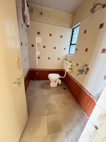 Bathroom in 2 BHK Apartment at Kailash CHS, Kothrud – for Rent
