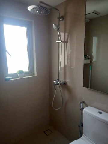 Bathroom in 2 BHK Apartment at One Hiranandani Park, Ghodbunder Road – for Rent