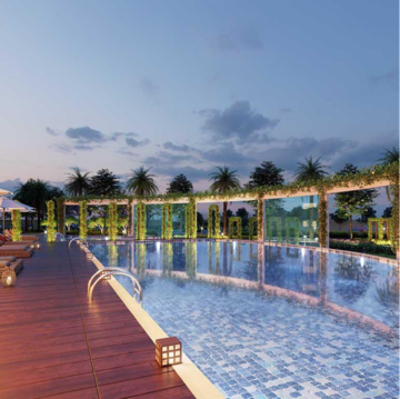 Swimming Pool in 3 BHK Apartment at Century Breeze, Yelahanaka Af Road – for Sale