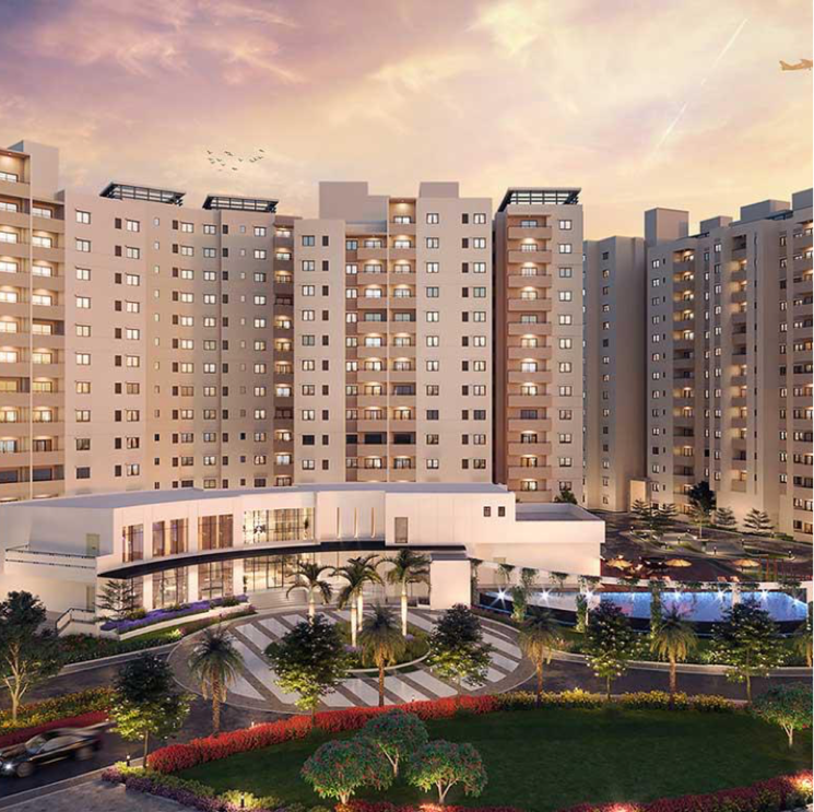 Exterior View, century-breeze 3 Bedroom 1773 Sq.Ft. Apartment In Yelahanaka Af Road Bangalore 8066004
