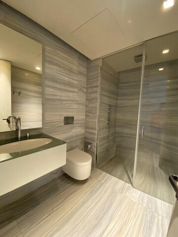 Bathroom in 4 BHK Apartment at Lodha World One, Worli – for Sale