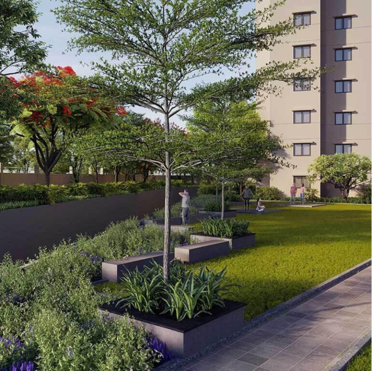 Garden, century-breeze 3 Bedroom 1858 Sq.Ft. Apartment In Yelahanaka Af Road Bangalore 8066011