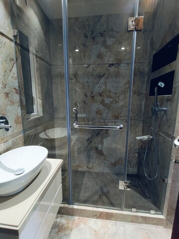 Bathroom in 3 BHK Builder Floor at Safdarjang Enclave – for Rent