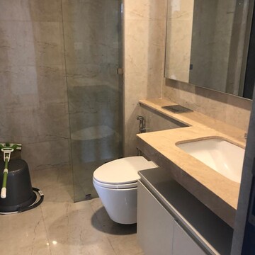 Bathroom in 2 BHK Apartment at Powai – for Rent