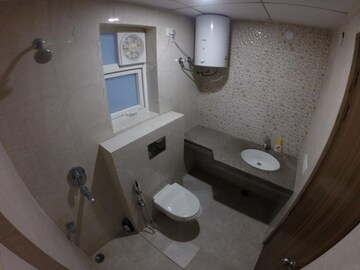 Bathroom in Studio Apartment at Lamane Impereial Heights, Salan Gaon – for Rent
