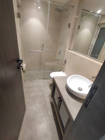 Bathroom in 2 BHK Apartment at Heritage Solitaire, Chembur – for Rent