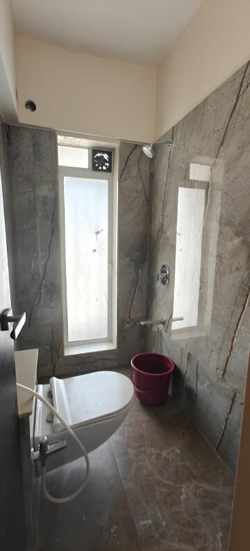 Bathroom in 1 BHK Apartment at Blumen Apartments, Vikhroli West – for Rent