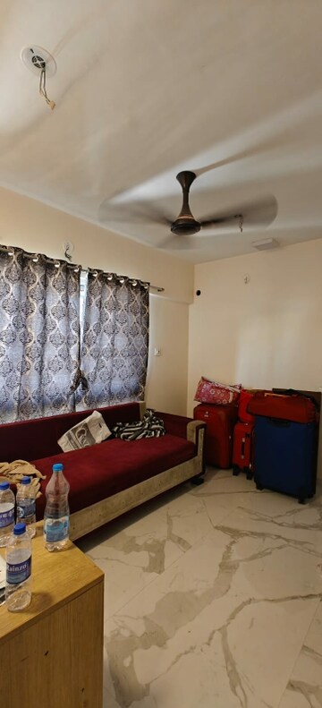 Living Room in 1 BHK Apartment at Blumen Apartments, Vikhroli West – for Rent