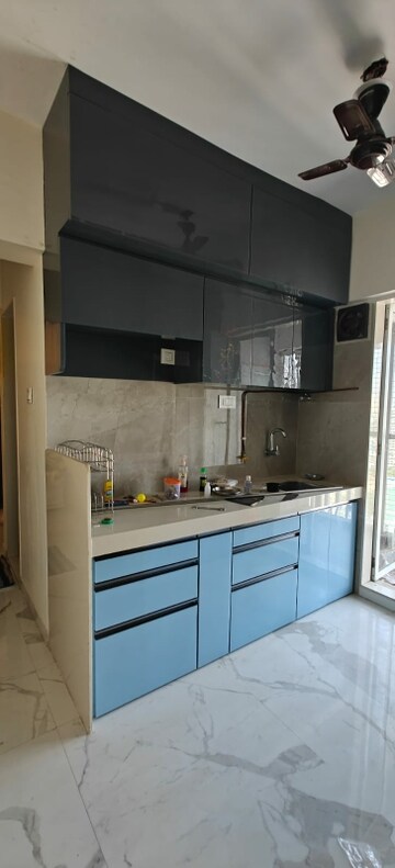 Kitchen in 1 BHK Apartment at Blumen Apartments, Vikhroli West – for Rent