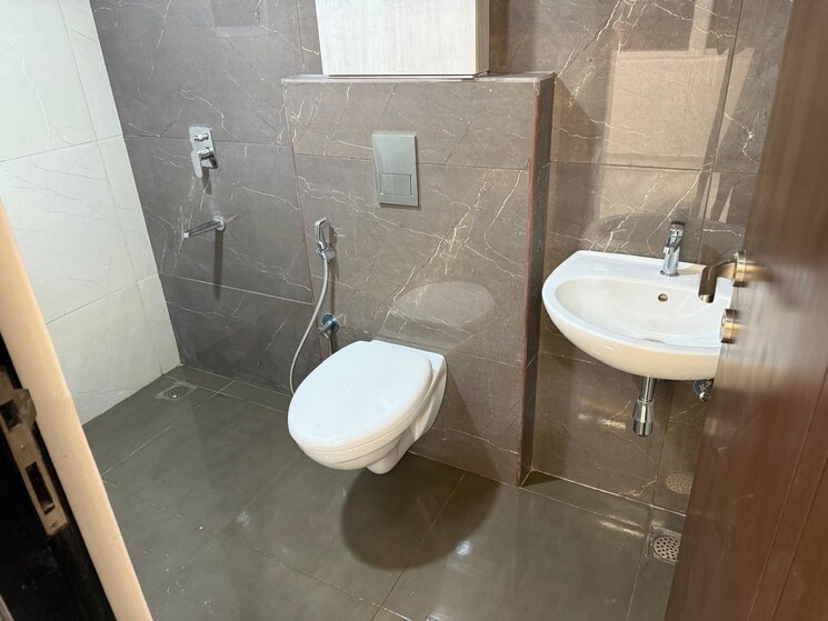 Bathroom, ambience-courtyard 2.5 Bedroom 1340 Sq.Ft. Apartment In Manikonda Hyderabad 8066238