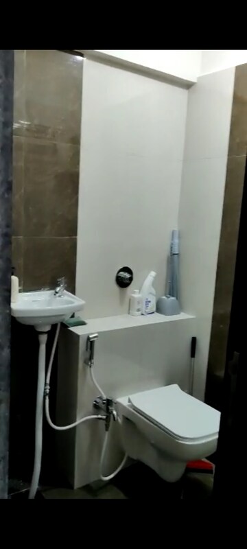 Bathroom in 1 BHK Apartment at Sethia Imperial Avenue, Malad East – for Rent