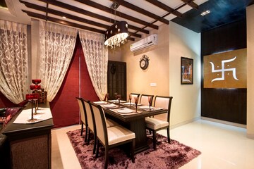 Living Room in 3 BHK Apartment at Sushma Crescent, Dhakoli Village – for Sale