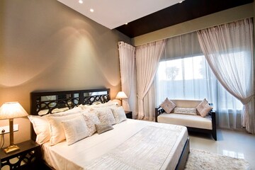 Bedroom in 3 BHK Apartment at Sushma Crescent, Dhakoli Village – for Sale
