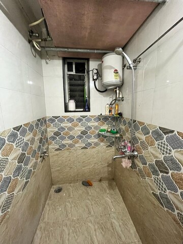 Bathroom in 1 BHK Apartment at Anand Nagar Park CHS, Kothrud – for Rent