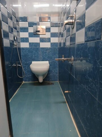 Bathroom in 1 BHK Apartment at Vir Asha Harmony, Ghansoli Sector 21 – for Rent