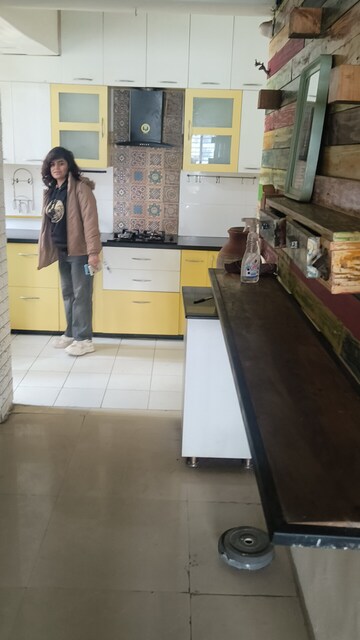 Kitchen in 3 BHK Apartment at Jaypee Greens Kosmos, Sector 134 – for Rent